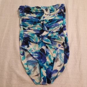 Miraclesuit Ruched One-Piece Swimsuit SZ 14